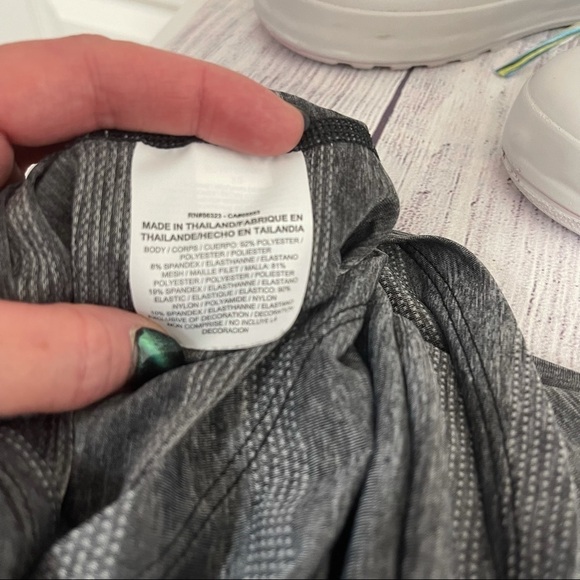 Nike Mesh Racerback Striped Athletic Tunic - Picture 10 of 11